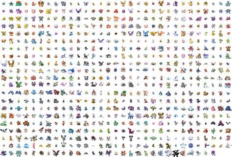 Pokemon Black And White Sprites - Pokémon Photo (39786606) - Fanpop