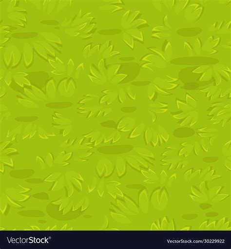 Seamless textured grass background on lawn Vector Image