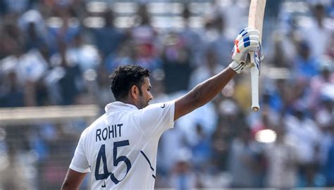 Rohit Sharma hits double century as India set 497-9