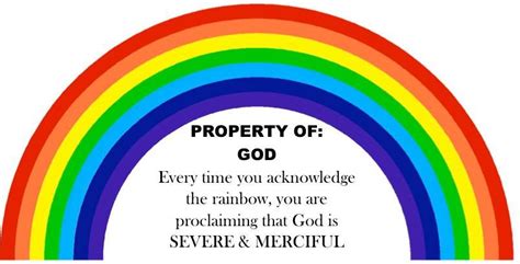 God created the rainbow as a sign and covenant with the earth. He did ...