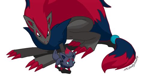 Zorua and Zoroark- Dream World by xXSteefyLoveXx on DeviantArt