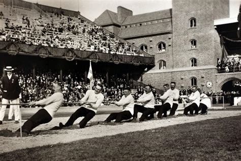 When tug of war was an Olympic event : r/olympics