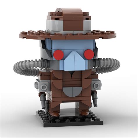 Lego Star Wars Custom Cad Bane - Brickheadz Instructions - Minifigures