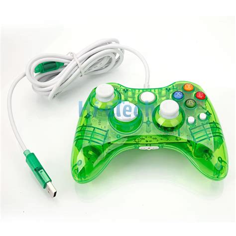 Glow Light USB Wired/Wireless Gamepad Controller for Xbox 360 Xbox 360 ...