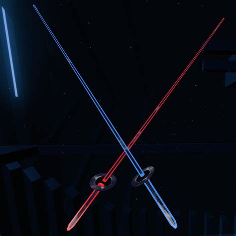 custom saber layering over each other : beatsaber