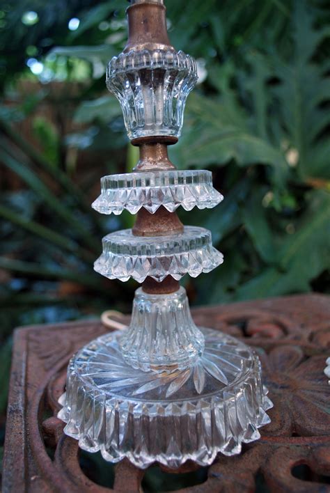 junk2funk: Antique Cut Glass Lamps