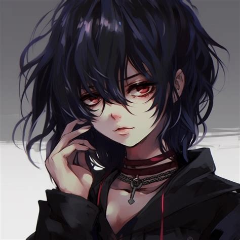 Emo anime girl with silver - Emo Pfp Anime Gallery (@pfp) | Hero