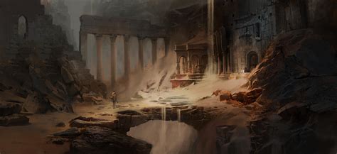 Ruins underground by Asahisuperdry on DeviantArt