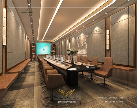 Luxury Meeting Room Ksa Behance