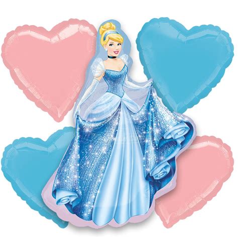 Cinderella Disney Princess Balloon Bouquet | Party Wholesale