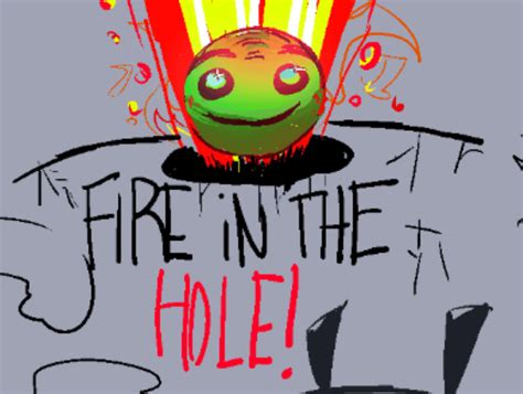 fire in the hole!!!!! (meme art by me) : r/geometrydash