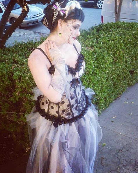 Rockabilly Bride of Frankenstein Costume - Costume Yeti