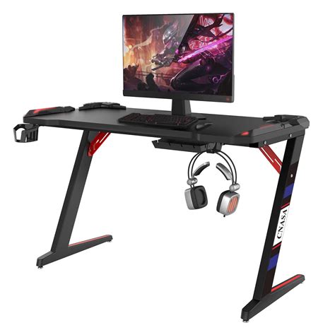 Buy JLHT CNASA Gaming Desk,Gaming Table,Gaming Desk with led Lights,RGB ...