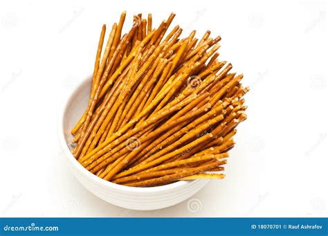 Salty pretzel sticks stock image. Image of fast, horizontal - 18070701