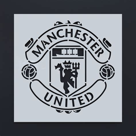 Manchester United Crest – venetianplasteringstencils