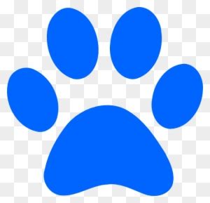 Web Blue Paw Print Logo