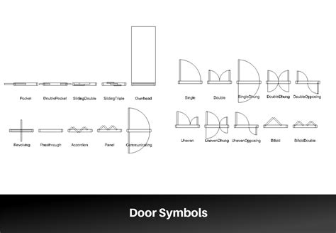 Sliding Door Symbol In Floor Plan - Infoupdate.org