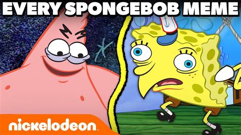 SpongeBob Memes & Their Original Scenes 🌈 | Nicktoons - YouTube