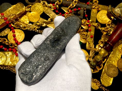 Silver Bar from Maravillas 1656 Shipwreck 570gms Shipwreck Treasure ...