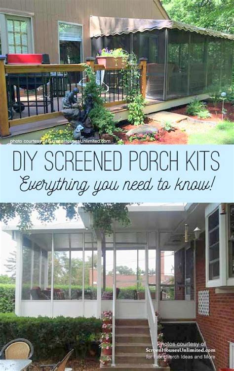 Screened Porch Kits Considerations and More