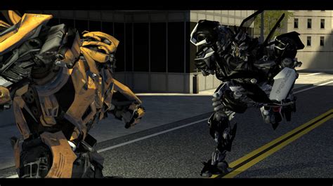 Bumblebee VS Barricade by DDolhon on DeviantArt