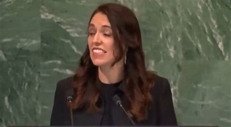 Crazy Narcissist Jacinda Ardern Urges UN to Find Ways to Silence the ...