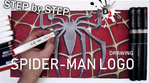 SPIDER-MAN LOGO DRAWING. SPIDER-MAN SYMBOL by draw2night on DeviantArt