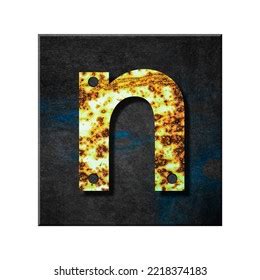 Letter N Lower Case Alphabet Letters Stock Photo 2218374183 | Shutterstock