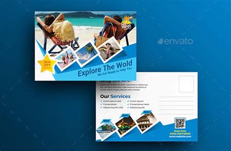 40+ Travel Postcard Templates | Free & Premium Downloads