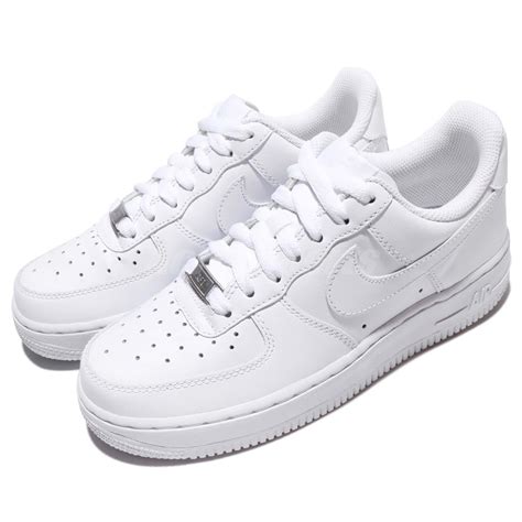 Wmns Nike Air Force 1 07 Whiteout Womens Classic Shoes AF1 Sneakers ...