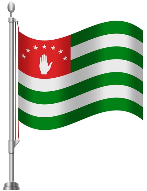 Abkhazia Flag PNG Clip Art - Best WEB Clipart