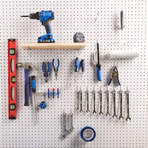 Pegboard Hooks Assortment,Gdt43 Pack Pegboard Storage Hooks System Peg ...