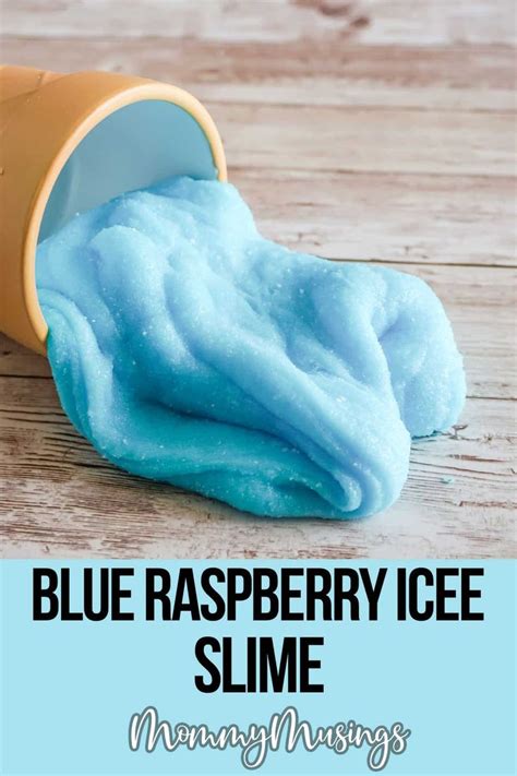 Make This Easy Blue Raspberry ICEE Slime in Minutes | Fluffy slime ...