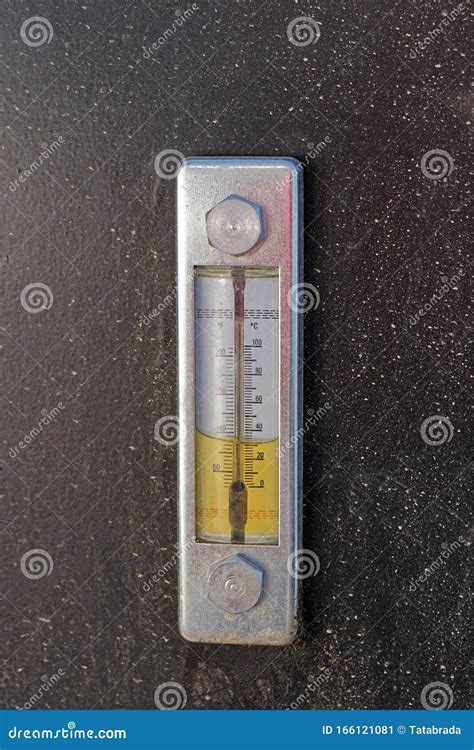 Liquid thermometer stock image. Image of celsius, equipment - 166121081