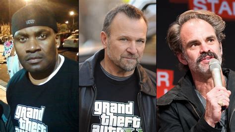 Who are the voice actors for the GTA 5 protagonists?