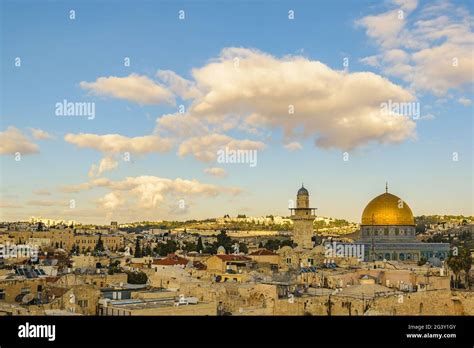 Old Jerusalem Aerial View Stock Photo - Alamy