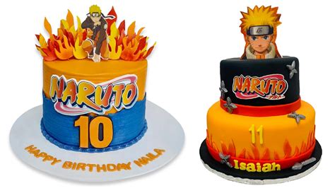 Simple Naruto Cake Naruto Cake Ideas Anime Cake Naruto Birthday | Hot ...