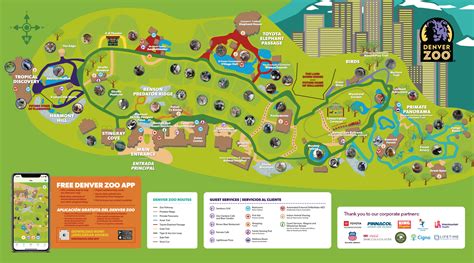 Map - Denver Zoo