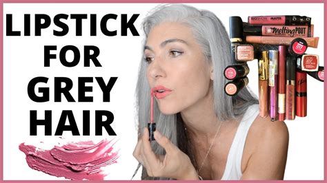 What Color Lipstick To Wear With Grey Hair | Lipstutorial.org