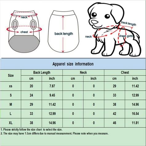 Chihuahua Size Chart - Pets Lovers