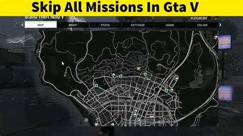 Skip All Missions In Gta 5