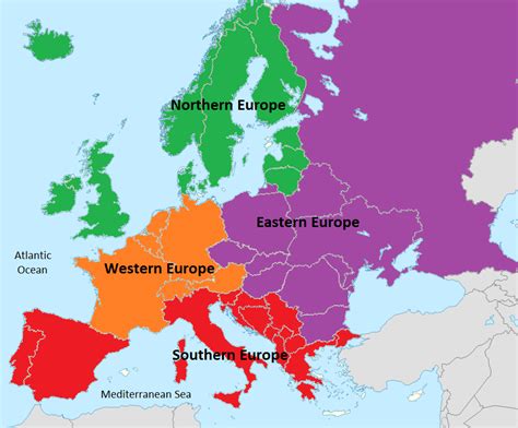 B Countries In Europe - Map Ireland Counties and Towns