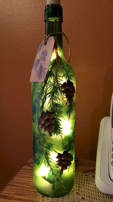 40 Fantastic DIY Wine Bottle Crafts Ideas With Lights (3) - Doityourzelf