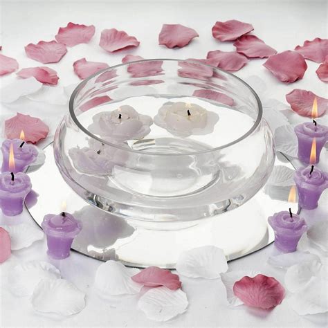 7" Floating Candle Glass Bowls | TableclothsFactory