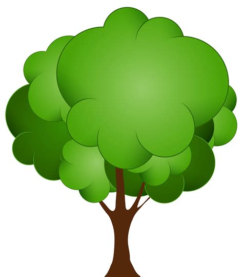 Green Tree PNG Clip Art - Best WEB Clipart