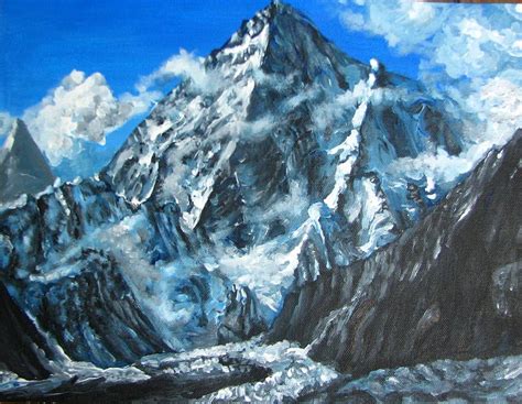 Acrylic Mountain Paintings