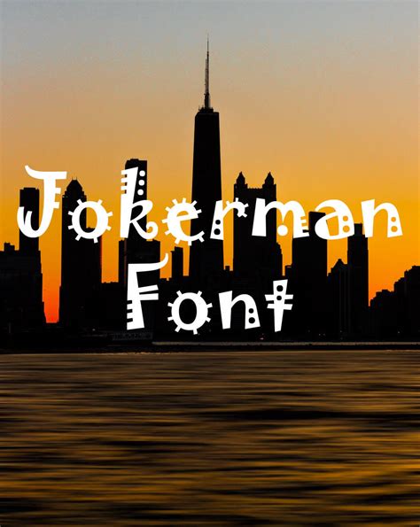 Jokerman Font Free Download