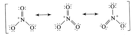 How many resonance structures can be drawn for the nitrate ion, NO3^(-