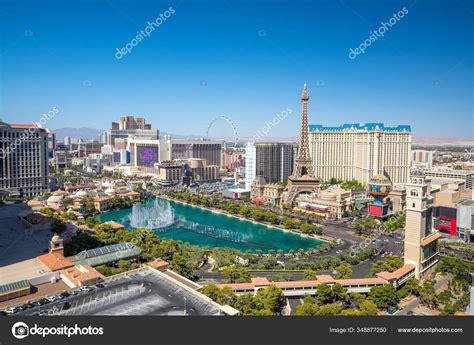 Aerial View Las Vegas Strip Nevada Usa – Stock Editorial Photo ...