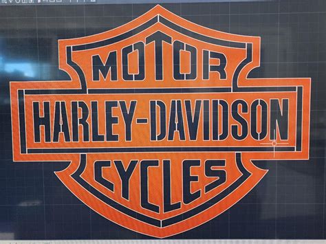 Harley Davidson DXF Files - Etsy